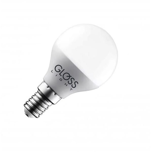 Llambë LED Gloss Light G45 5W E14, 6500K