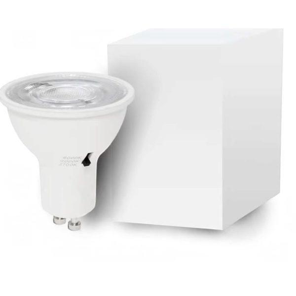 Llambë LED spot Gloss Light GU10 5W, tri temperatura drite