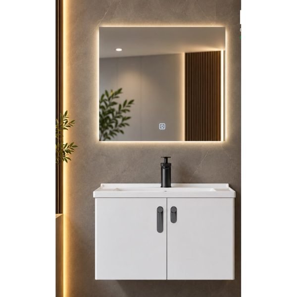 Mobilje banjo Modena BS3005-60 me pasqyrë LED, 60 cm