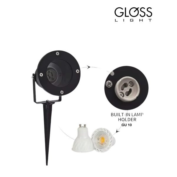 Spot kopshti me kunj Gloss Light, GU10